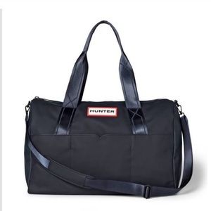 Hunter Water Resistant Black Weekender Duf…